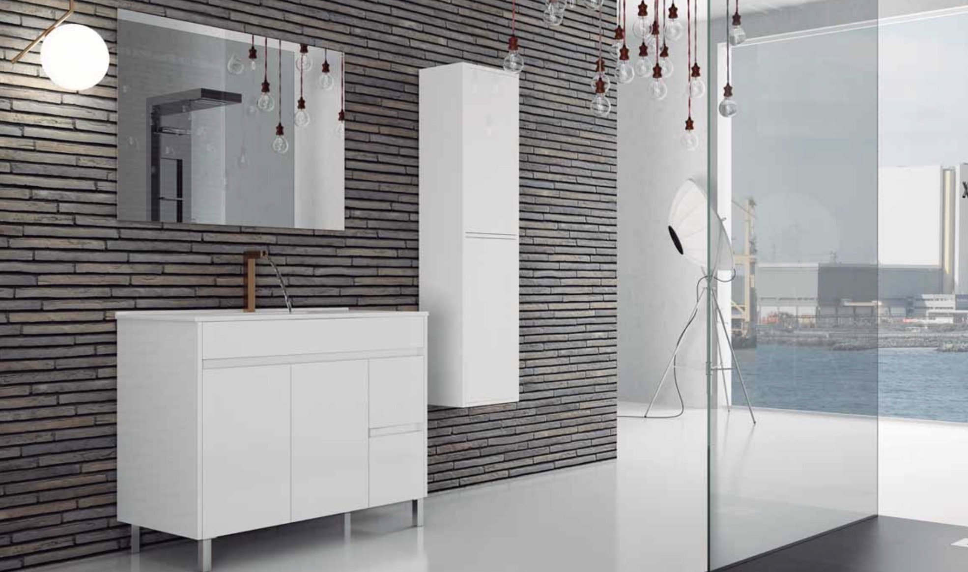 Conjunto de baño serie Isquia