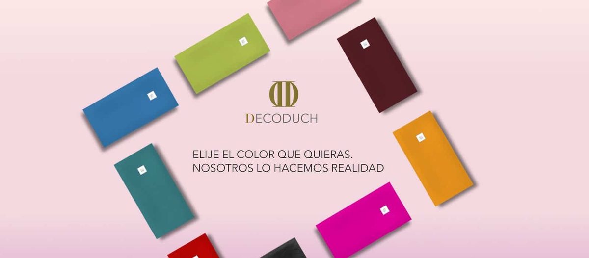 Platos de ducha de cualquiel color RAL a elegir